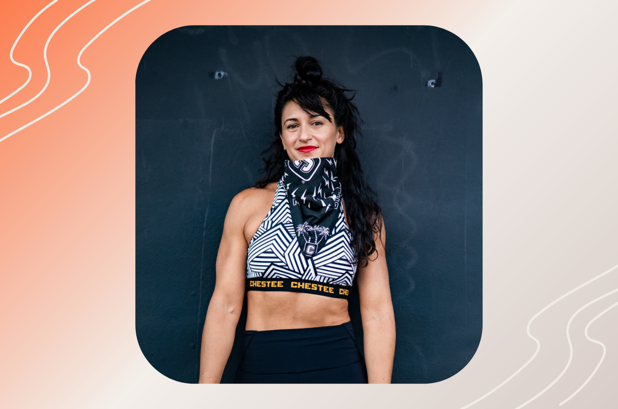 Chestee sports bra shop